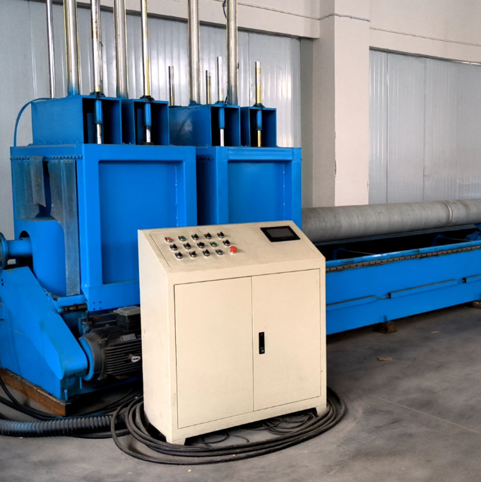 Automatic FRP Filament Winding Machine, GRP Fiberglass Street Light Pole & Utility Production Line