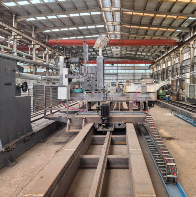 Automatic FRP Winding Machine, GRP Fiberglass Pole Filament Winding Production Line