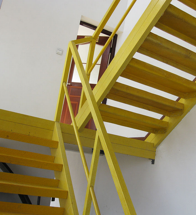 FRP Handrail & Tread for Fencing System | Pultruded Fiberglass Profiles