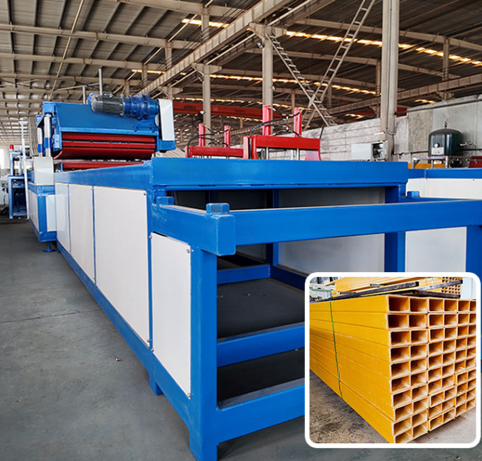 FRP Rebar Pultrusion Machine, Automatic Continuous Pull Extrusion Production Line for GFRP