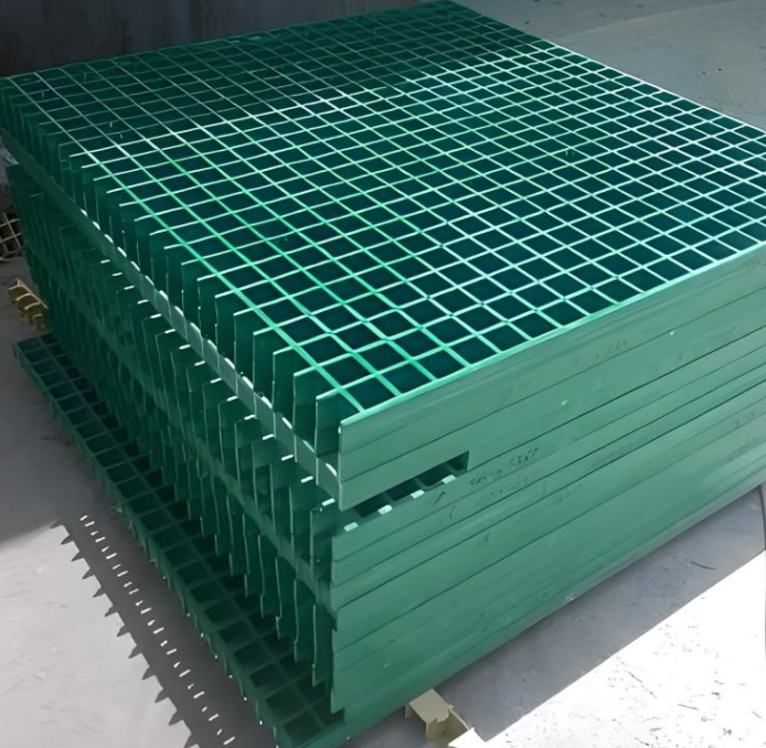 High-Density Molded FRP Grating Panels,Corrosion-Resistant Fiberglass Walkway Grating