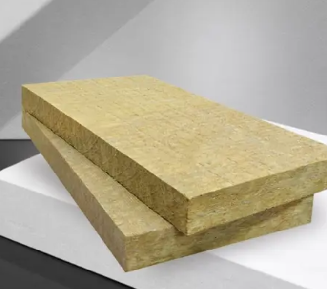 Huangang Basalt Thermal Insulation Wool Board, High Quality Rock Wool Soundproof Insulation Panel