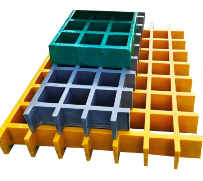 Huangang Molded FRP Grating, Smooth Fiberglass Reinforced Plastic Grate for Industrial Walkway Floor