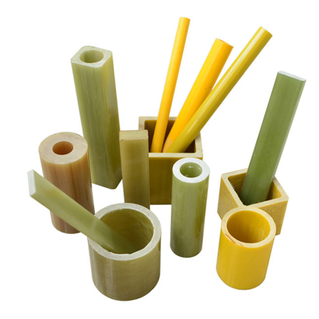 Pultruded FRP Round & Square Hollow Tubes - Custom Fiberglass Reinforced Plastic Profiles